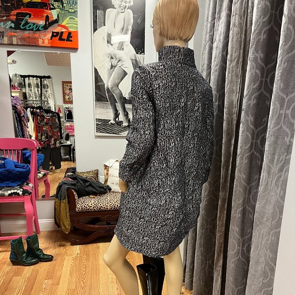 IC Collection Funky Letters Zip Tunic/Dress - Picture 3 of 4